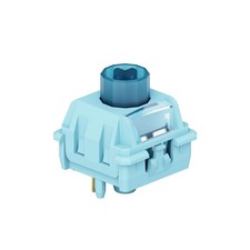 35 PCS Chilkey WS BigLucky Tactile Mechanical Switch Blue LED Diffuser Lubed picture