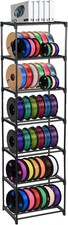 7-Tier Metal Filament Storage Rack for 3D Printers - Tool-Free Assembly picture