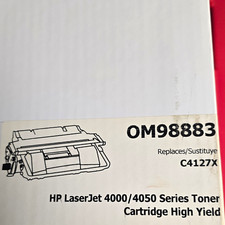 OfficeMax Black Laser Compatible Toner OM98883/C4127X for HP LaserJet 4000 4050 picture