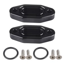 LS Billet Oil Cooler Block off Plate Compatible with Gen III IV Series Engines L picture