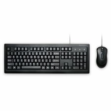 Kensington K72398NA ValuKeyboard Desktop Set Full Size USB Wired Keyboard Mouse picture