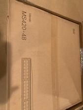 New Sealed Cisco MERAKI MS420-48-HW Cloud Mangd 48 Port SFP+ ag Switch UNCLAIMED picture