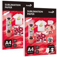 Koala Sublimation Paper 200 Sheet for Inkjet Sublimation Ink Printer 8.3x11.7 A4 picture