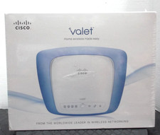 New Sealed Cisco Valet M10 300 Mbps 4-Port 10/100 Wireless N Router picture