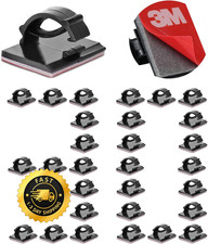 3M Cable Clips Self Adhesive Cord Organizer, Wire Holder Clamp Management picture