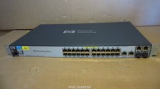 HP J9138A 2520-24-PoE Switch 24-Port PoE 10/100 + 4x SFP 2x Gigabit + RACK EARS picture