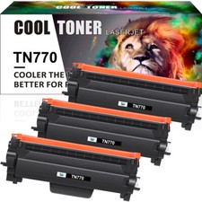3x TN-770 TN770 Toner Compatible With Brother HL-L2370DW HL-L2370XL MFC-L2750DW picture