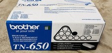 Brother TN-650 Genuine Toner Cartridge Brother TN650 picture
