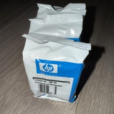 Lot of 3 HP 75 Original Tri-Color Ink Cartridges Genuine CB337W picture