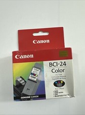  Genuine Canon BCI-24 Color Print Ink Cartridge PIXMA Brand New Sealed picture