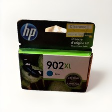 New Genuine HP 902XL Cyan In Retail Box  Ink Cartridges OfficeJet Pro 6975 6968 picture