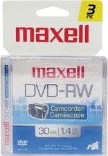 567655 DVD-RW Camcorder Rewriteable - 3 Pack Jewel Case picture