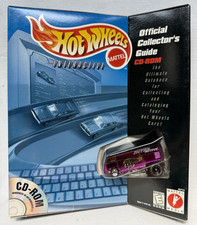 Hot Wheels Redline Drag Bus Purple 30 Years Official Collector's Guide CD 1998 picture