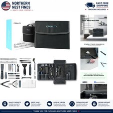 Portable 3D Printer Tools Set – 74 Pieces for Assembly and Finishing with Case picture