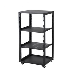 Open Frame Network Rack 12U 15U 20U for IT AV Gear Floor Standing Wall Mount  picture