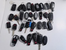 Lot of 32 Used Car Key Shells/Blanks – Mixed Brands, As-Is for Parts picture
