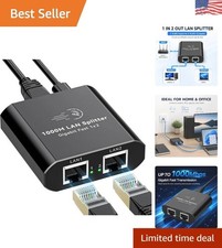 Reliable Ethernet Splitter 1-2 - High-Speed Gigabit Switch with RJ45 Interface picture