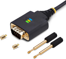 Startech 1Ft (30Cm) USB to Serial Adapter Cable, COM Retention, FTDI, USB-A to D picture
