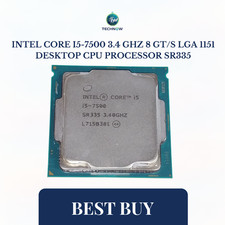 Intel Core i5-7500 3.4 GHz 8 GT/s LGA 1151 Desktop CPU Processor SR335 picture