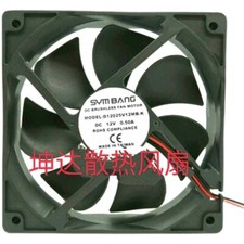 SYMBANG D12025V12MB-K DC 12V 0.50A 120x120x25mm cooling case fan picture