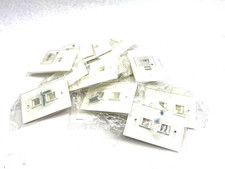 Monoprice 6727 1-Gang Wall Plate for Keystone, 2-Port WPK-2 LOT OF 20 picture