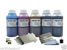 ND® Refill ink kit for Kodak 30 All-In-One Hero 3.1 4.2  5.1 5x250ml/s w/2 chip picture