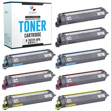 8-Pack Compatible CMYi TN229 Cartridges fits Brother HL-L3220CDW MFC-L8395CDW picture
