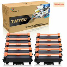 10 PK High Yield TN730 TN760 Toner Cartridge for Brother DCP-L2550DW MFC-L2750DW picture