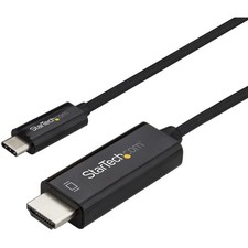StarTech CDP2HD1MBNL 1m (3 ft.) USB-C to HDMI Cable - 4K at 60Hz - Black picture