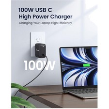 100W USB C Laptop Charger | GaN III Power Supply Adapter picture
