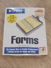 Vintage Expert Software Forms for Windows 3.1 Windows95 IBM 3.5