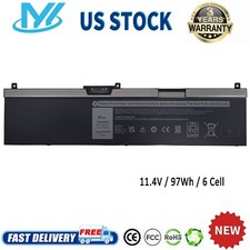 ✅NYFJH Battery For Dell Precision 7530 7730 7540 7740 P34E P74F 0WMRC GW0K9 97Wh picture