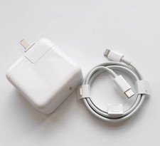Genuine OEM 30W USB-C AC Adapter Charger for Apple MacBook Air A2337 M1 A2179 US picture