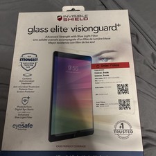ZAGG InvisibleShield Glass Elite VisionGuard iPad 7th-9th Gen Screen Protector picture