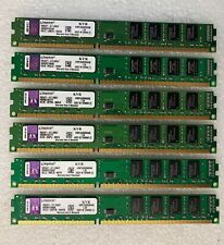 (6x 4GB) Kingston KVR1333D3N9/4G PC3-10600 DDR3-1333 LowProfile Memory 9905471 ~ picture