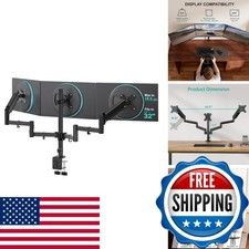 WALI GSDM003 Triple Monitor Mount 13-32