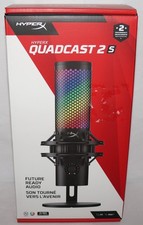 New HyperX QuadCast 2 S USB Microphone w/RGB Lighting, Streaming Podcasting picture