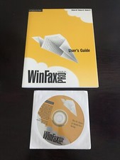 Symantec WinFax Pro Version 9.0 CD Disc & User’s Guide W/ Serial Number picture