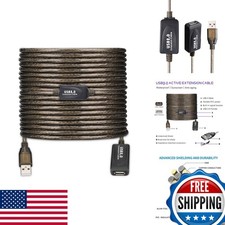 LDKCOK USB 2.0 Type A Male to Female Active Repeater Extension Cable 60ft picture