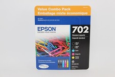 Epson 702 Ink Set 5 Pack T7021-5-SVH EXP 12/2027+ picture
