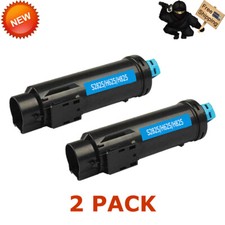 2 PK S2825 2825 Cyan Toner Cartridge For Dell H825 S2825cdn H625 H625cd H825cdw picture