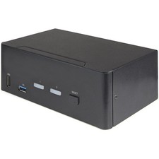 StarTech 2 Port Dual Monitor HDMI KVM Switch SV231DHU34K6 picture