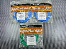 Lot of 3 - Black Box Giga Try 550 CAT6 Channel Patch Cable 550 MHz 6Ft 7Ft picture