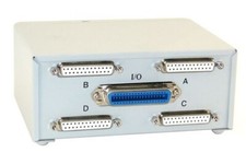 ABCD 4-Way DB25 to Centronic-36 Switch Box (4PCs to Printer / 4Printers to 1PC) picture