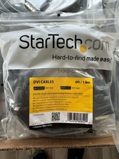 StarTech 6’ DVI-I Dual Link Digital Analog M-M DVI Cable 6ft 1.8m picture