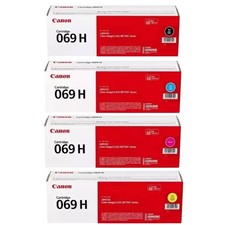 Canon 069H High Yield Toner Set ( Cyan, Magenta, Yellow, Black ) picture
