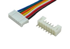 7 Pin JST-PH 2.0mm Connector Housing Wire Header 30cm Circuit Board PCB 3 sets picture