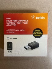 Belkin High Performance Compact Wi-Fi USB Adapter N300 picture