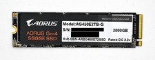 GIGABYTE AORUS Gen4 5000E 2TB PCIe Gen4 NVMe M.2 2280 SSD AG450E2TB-G Open Box picture