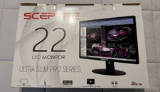 Sceptre 22in LED Monitor Ultra Slim Pro Series 16:9 HDMI Slim Bezel Black picture